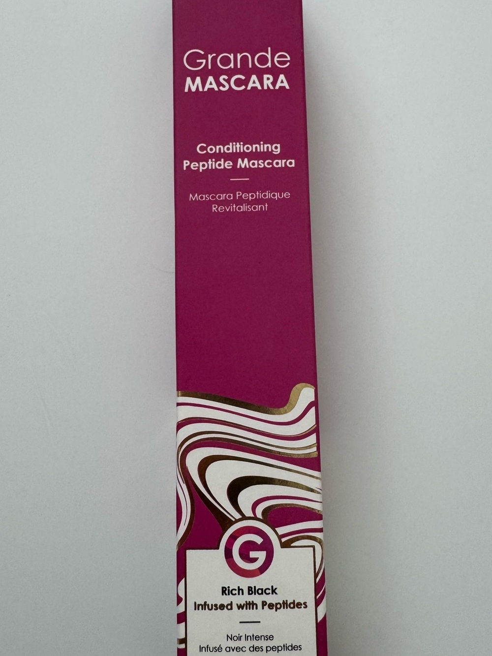 NIB Grande Cosmetics GrandeMASCARA Conditioning Peptide - Rich Black